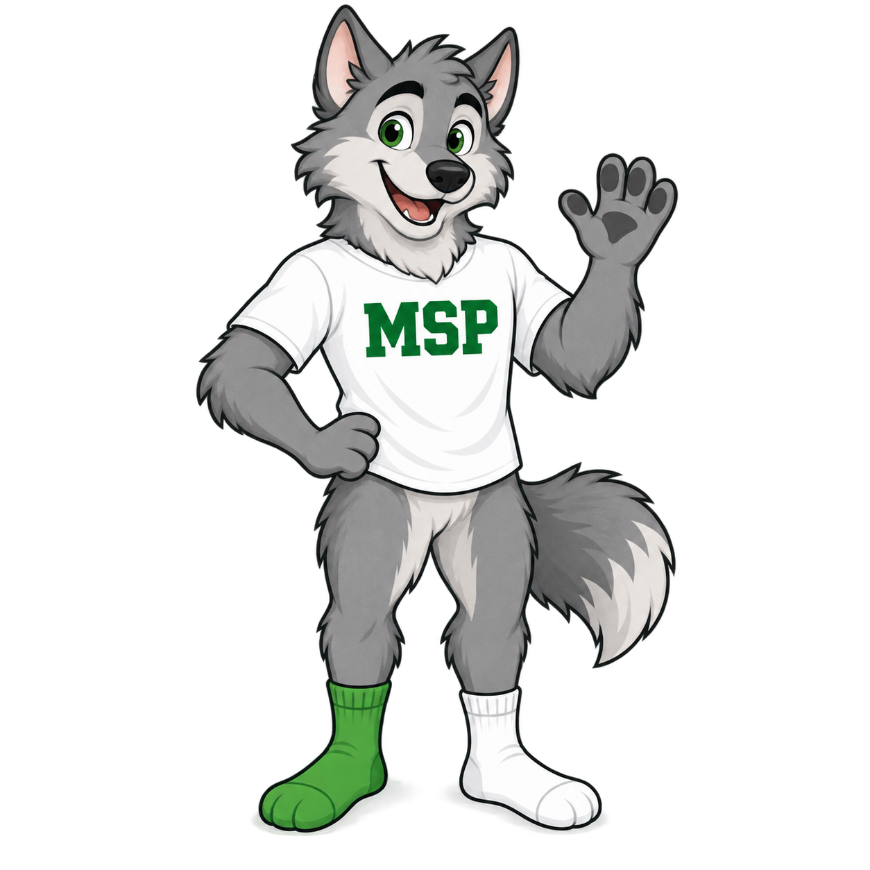 Matching Sox PDF wolf mascot